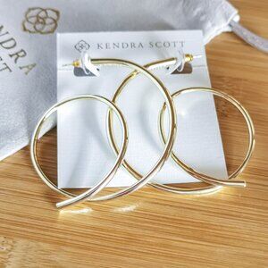 Kendra Scott Myles Gold Hoop Earrings 🎉